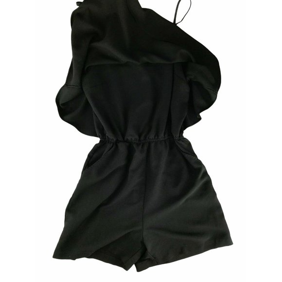 JUNK Brand Size Women's XS Black Romper Shorts - Picture 6 of 9